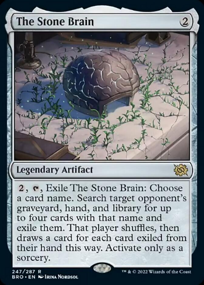 The Stone Brain [The Brothers' War] | GnG Games