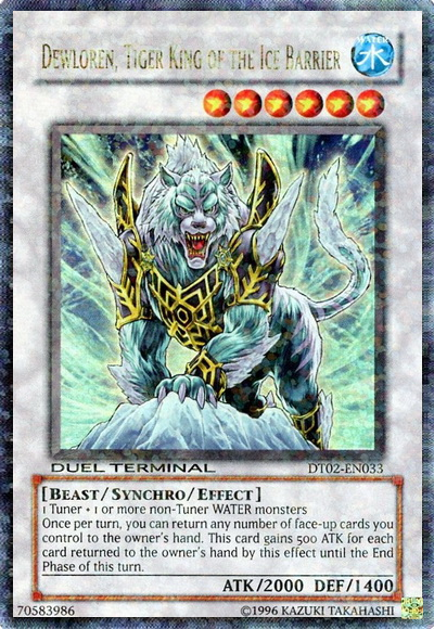 Dewloren, Tiger King of the Ice Barrier [DT02-EN033] Ultra Rare | GnG Games