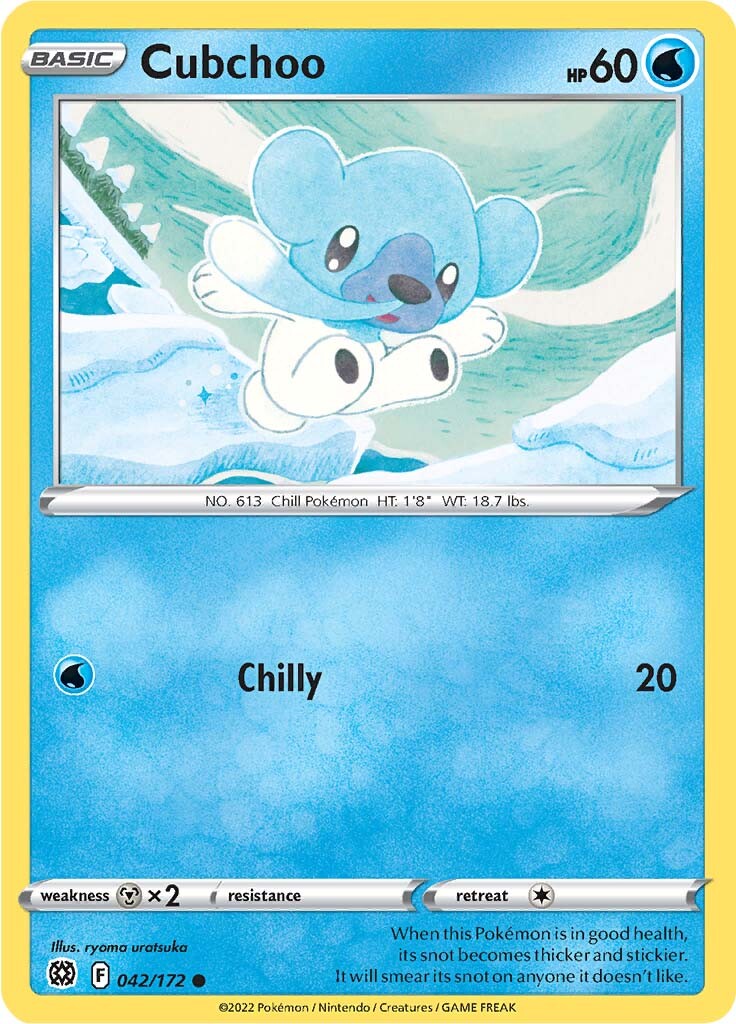 Cubchoo (042/172) [Sword & Shield: Brilliant Stars] | GnG Games