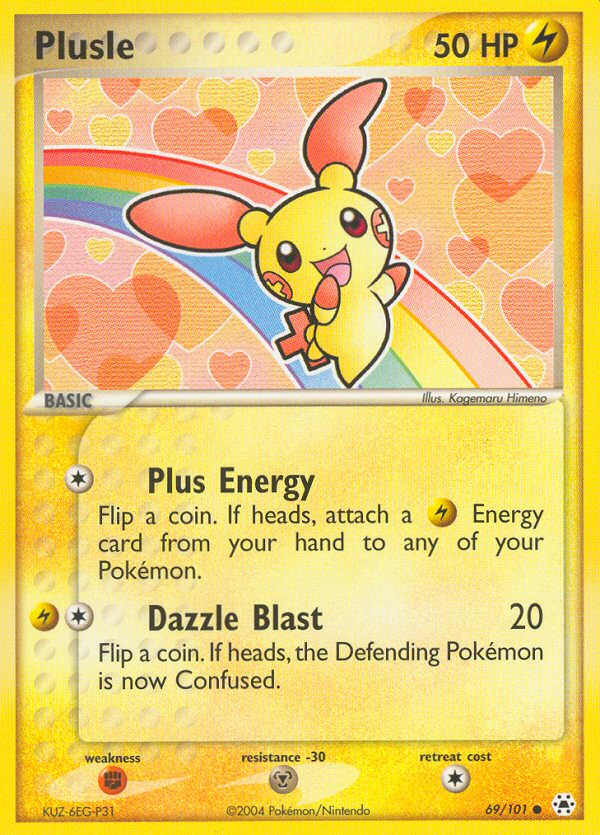 Plusle (69/101) [EX: Hidden Legends] | GnG Games