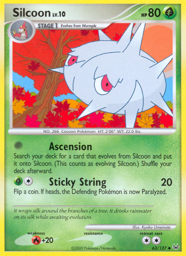 Silcoon (63/127) [Platinum: Base Set] | GnG Games