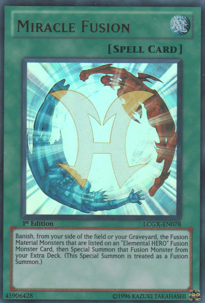 Miracle Fusion [LCGX-EN078] Ultra Rare | GnG Games