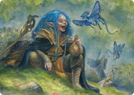 Feywild Trickster Art Card [Dungeons & Dragons: Adventures in the Forgotten Realms Art Series] | GnG Games