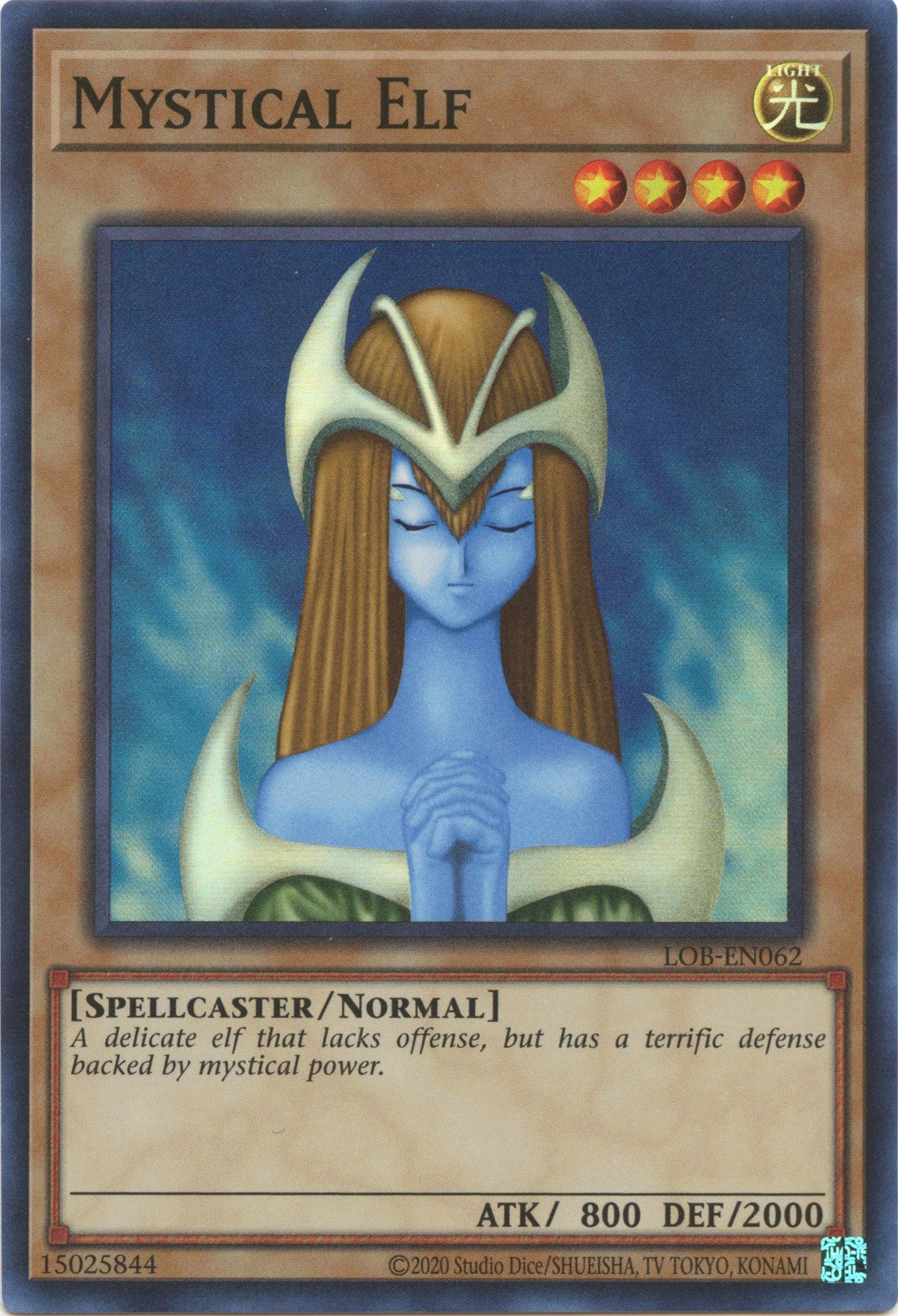 Mystical Elf (25th Anniversary) [LOB-EN062] Super Rare | GnG Games