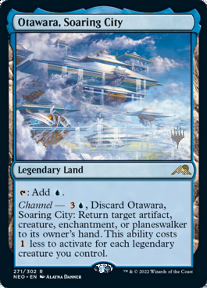 Otawara, Soaring City (Promo Pack) [Kamigawa: Neon Dynasty Promos] | GnG Games