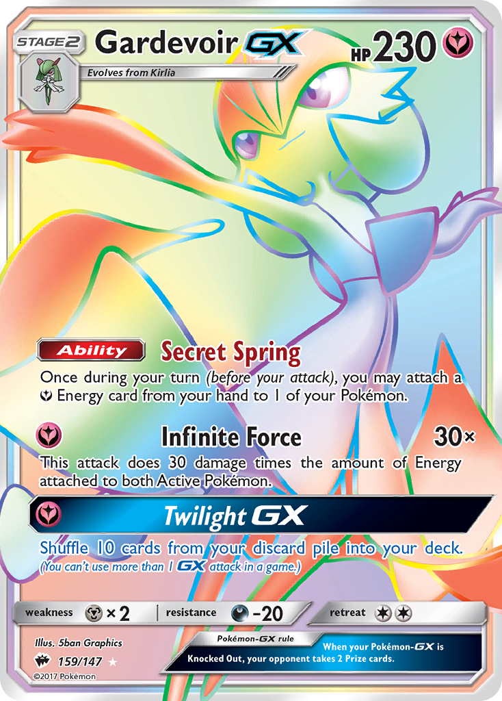 Gardevoir GX (159/147) [Sun & Moon: Burning Shadows] | GnG Games