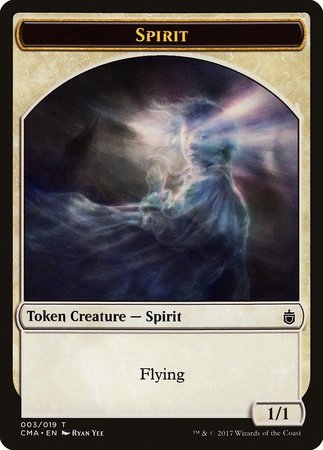 Spirit Token (003) [Commander Anthology Tokens] | GnG Games