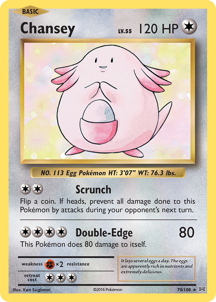 Chansey (70/108) [XY: Evolutions] | GnG Games