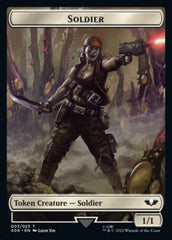 Soldier (003) // Sicarian Infiltrator Double-sided Token [Universes Beyond: Warhammer 40,000 Tokens] | GnG Games