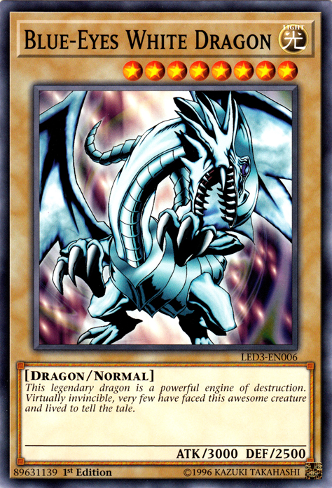 Blue-Eyes White Dragon [LED3-EN006] Common | GnG Games