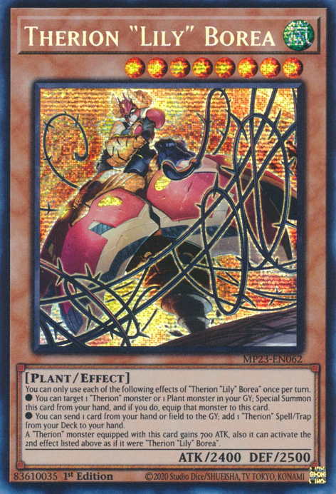 Therion "Lily" Borea [MP23-EN062] Prismatic Secret Rare | GnG Games