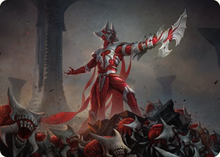 Mite Overseer Art Card [Phyrexia: All Will Be One Art Series] | GnG Games