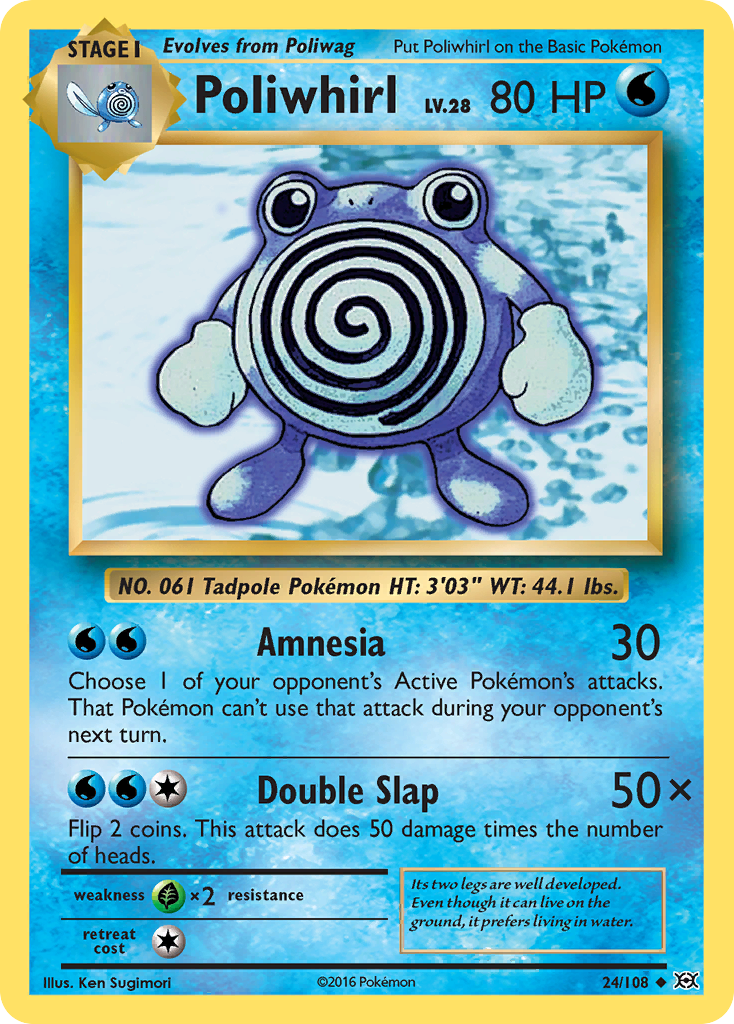 Poliwhirl (24/108) [XY: Evolutions] | GnG Games