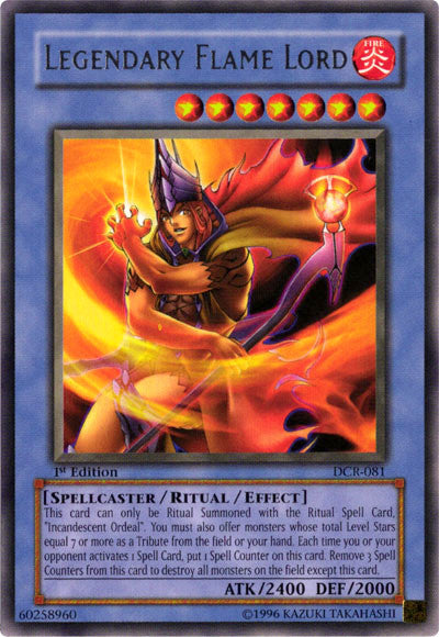 Legendary Flame Lord [DCR-081] Rare | GnG Games