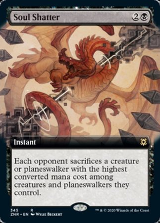 Soul Shatter (Extended Art) [Zendikar Rising] | GnG Games