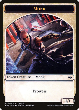 Monk Token (League) [League Tokens 2015] | GnG Games