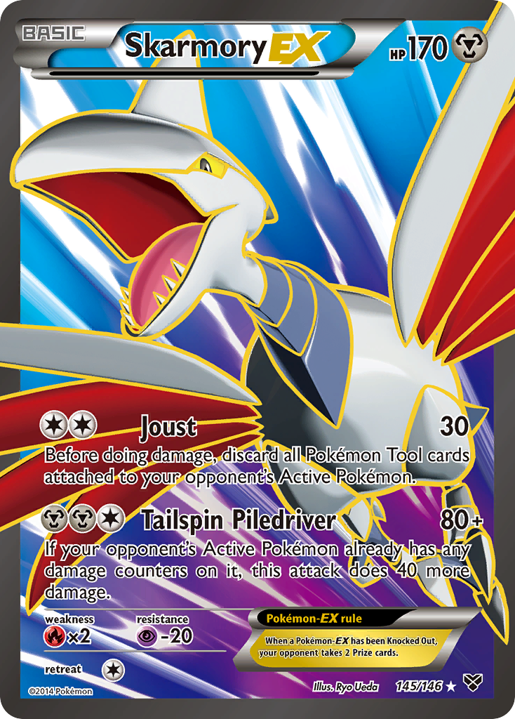 Skarmory EX (145/146) [XY: Base Set] | GnG Games