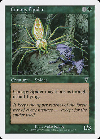 Canopy Spider [Seventh Edition] | GnG Games