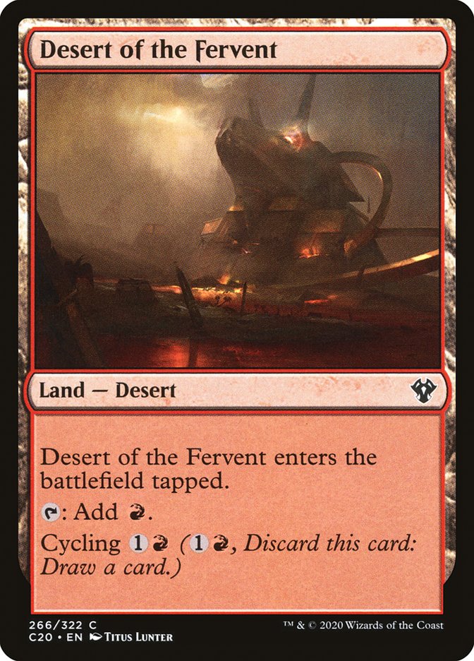 Desert of the Fervent [Commander 2020] | GnG Games