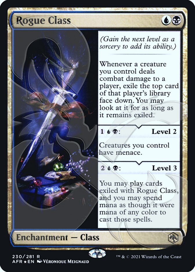 Rogue Class (Ampersand Promo) [Dungeons & Dragons: Adventures in the Forgotten Realms Promos] | GnG Games