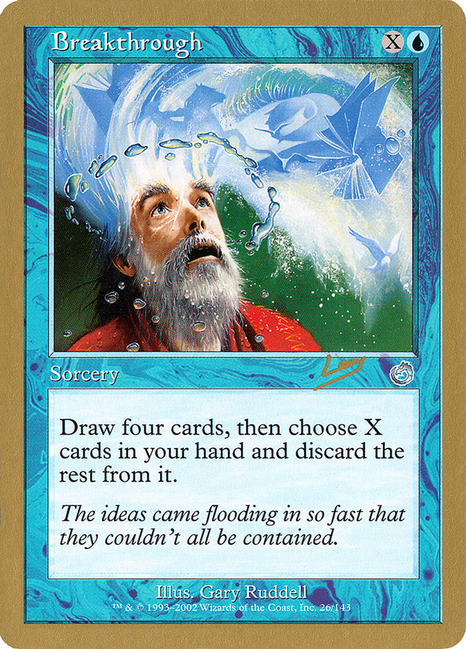 Breakthrough (Raphael Levy) [World Championship Decks 2002] | GnG Games