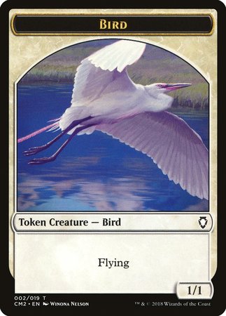 Bird Token [Commander Anthology Volume II Tokens] | GnG Games