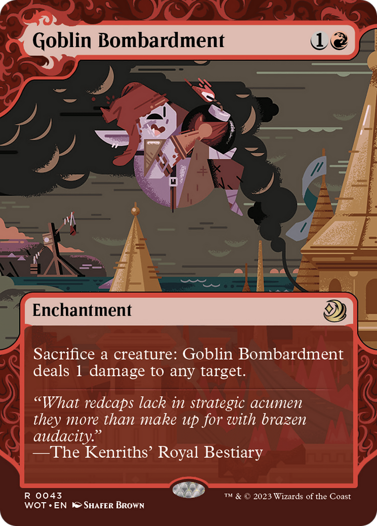 Goblin Bombardment [Wilds of Eldraine: Enchanting Tales] | GnG Games