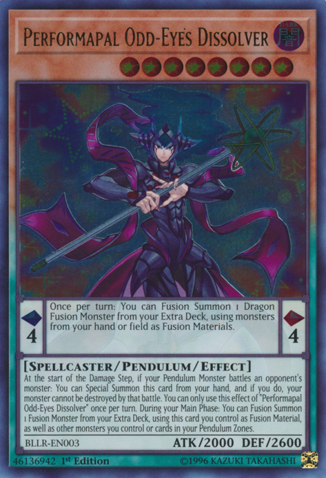 Performapal Odd-Eyes Dissolver [BLLR-EN003] Ultra Rare | GnG Games