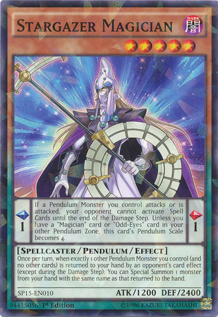 Stargazer Magician [SP15-EN010] Shatterfoil Rare | GnG Games