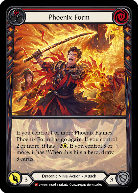 Phoenix Form (Extended Art) [UPR048] (Uprising)  Rainbow Foil | GnG Games