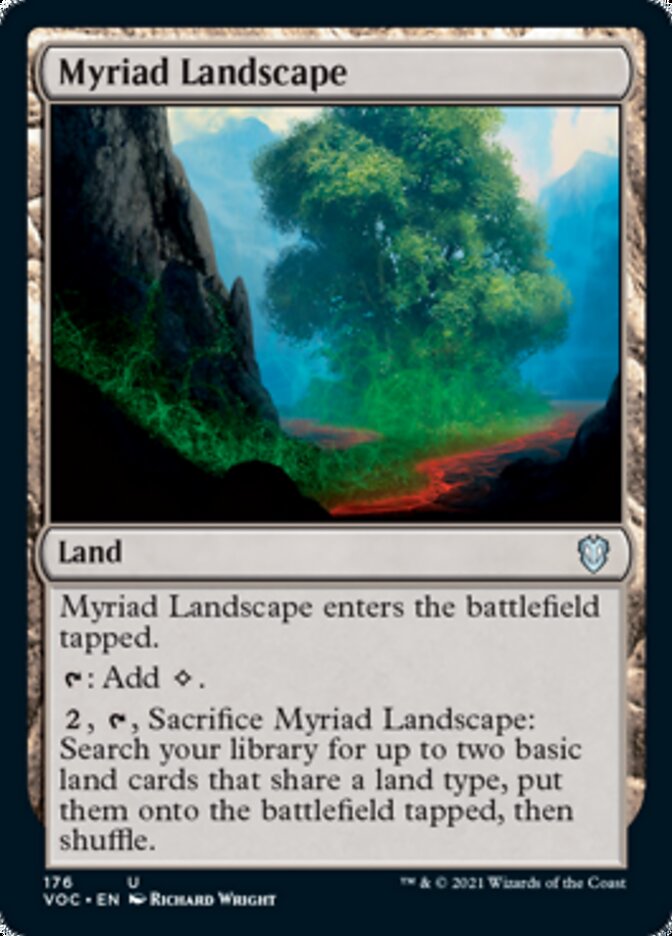 Myriad Landscape [Innistrad: Crimson Vow Commander] | GnG Games