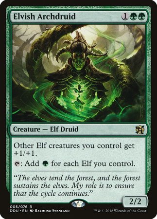 Elvish Archdruid [Duel Decks: Elves vs. Inventors] | GnG Games