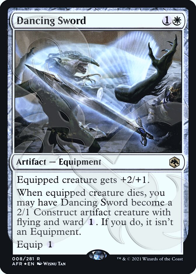Dancing Sword (Ampersand Promo) [Dungeons & Dragons: Adventures in the Forgotten Realms Promos] | GnG Games