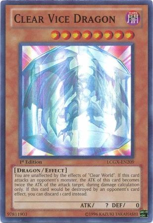 Clear Vice Dragon [LCGX-EN209] Super Rare | GnG Games