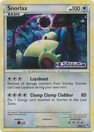 Snorlax (33/95) (Prerelease Promo) [Nintendo: Black Star Promos] | GnG Games