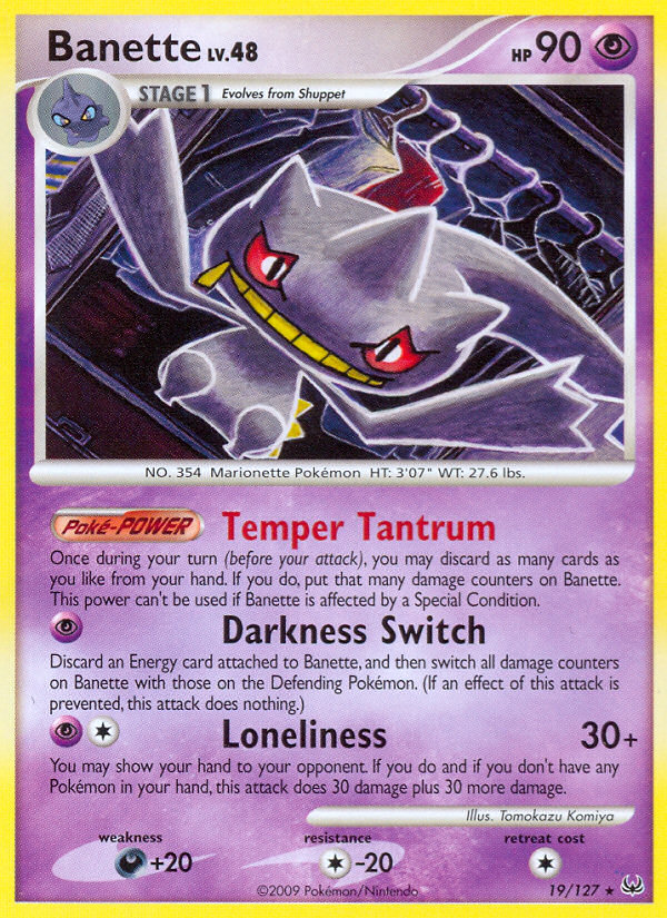 Banette (19/127) [Platinum: Base Set] | GnG Games