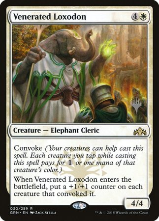 Venerated Loxodon [Guilds of Ravnica Promos] | GnG Games