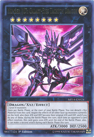 Number 107: Galaxy-Eyes Tachyon Dragon [MP14-EN024] Ultra Rare | GnG Games