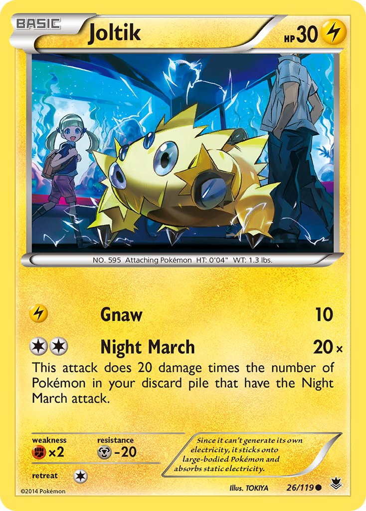 Joltik (26/119) [XY: Phantom Forces] | GnG Games