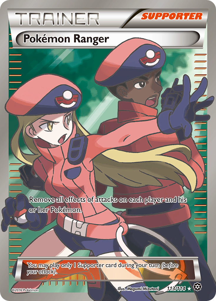 Pokemon Ranger (113/114) [XY: Steam Siege] | GnG Games