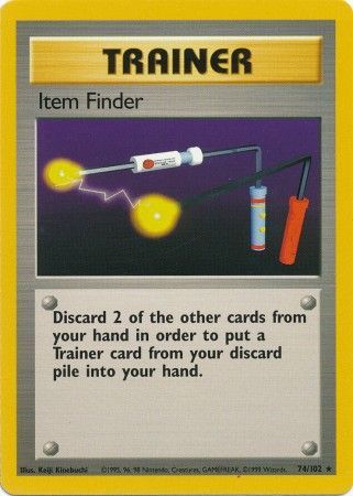 Item Finder (74/102) [Base Set Unlimited] | GnG Games