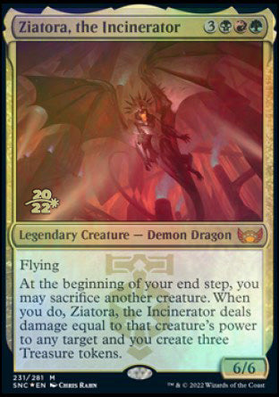 Ziatora, the Incinerator [Streets of New Capenna Prerelease Promos] | GnG Games