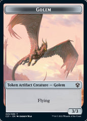 Golem (025) // Thopter Token [Commander 2021 Tokens] | GnG Games