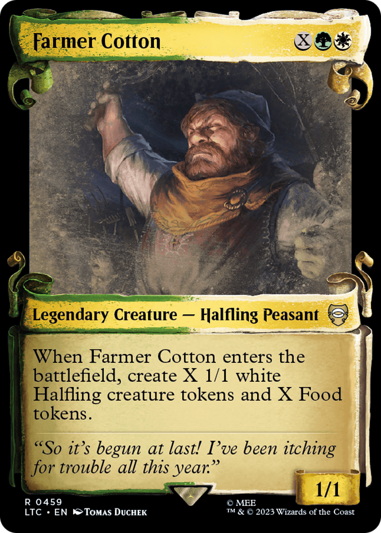 Farmer Cotton [The Lord of the Rings: Tales of Middle-Earth Commander Showcase Scrolls] | GnG Games