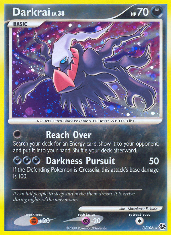 Darkrai (3/106) [Diamond & Pearl: Great Encounters] | GnG Games