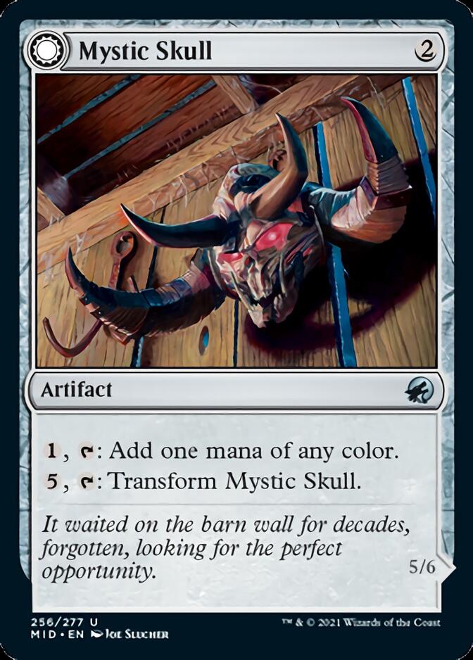 Mystic Skull // Mystic Monstrosity [Innistrad: Midnight Hunt] | GnG Games