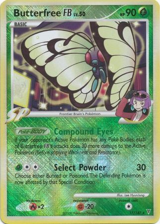 Butterfree FB LV.50 (17/147) (League Promo) [Platinum: Supreme Victors] | GnG Games