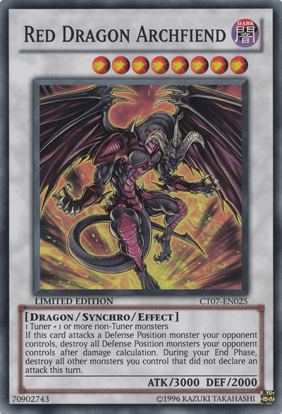 Red Dragon Archfiend [CT07-EN025] Super Rare | GnG Games