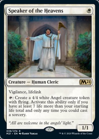 Speaker of the Heavens [Core Set 2021] | GnG Games