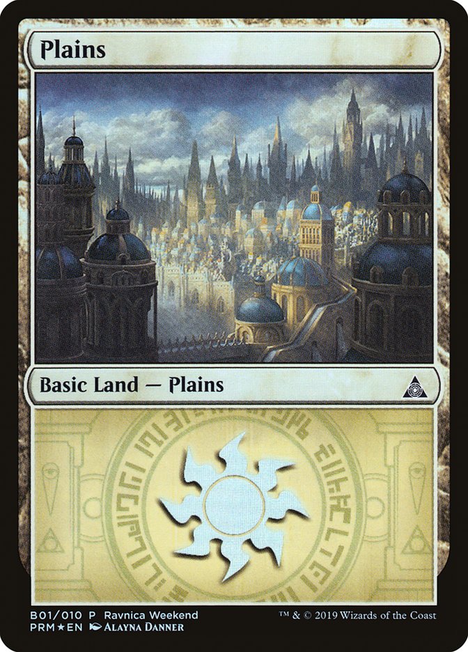 Plains (B01) [Ravnica Allegiance Guild Kit] | GnG Games